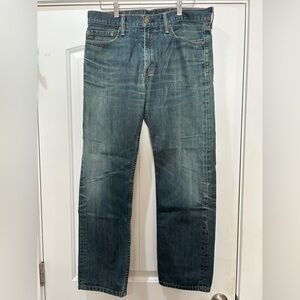 Levi's Classic Straight Blue Jeans 504